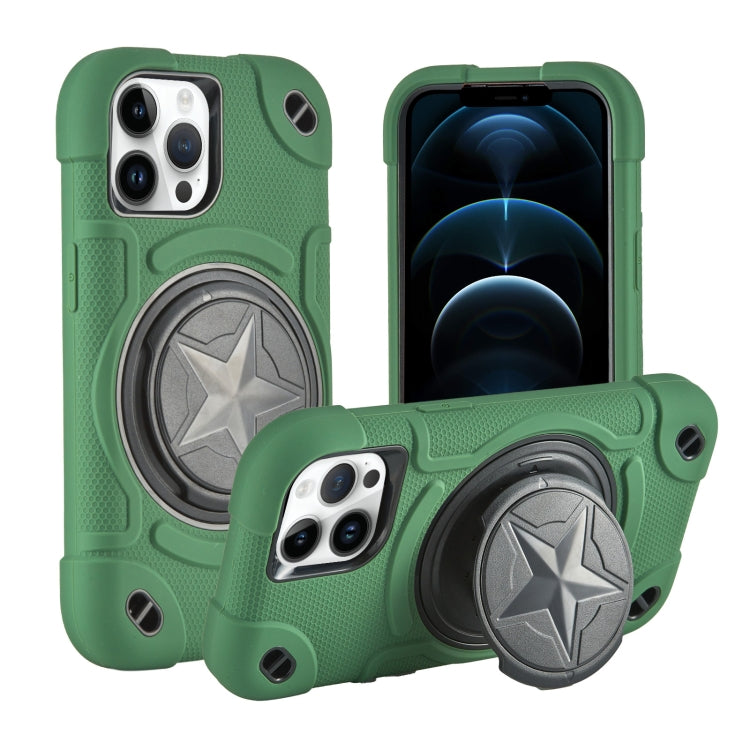Custodia ibrida in silicone per iPhone 12 Pro