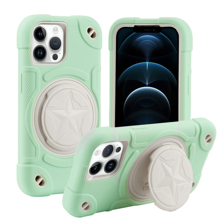 Custodia ibrida in silicone per iPhone 12 Pro