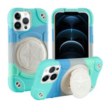 Custodia ibrida in silicone per iPhone 12 Pro