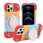 Custodia ibrida in silicone per iPhone 12 Pro