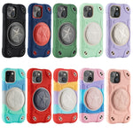 Custodia ibrida in silicone per iPhone 12 Pro