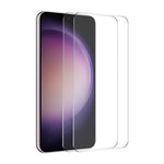 Pellicola vetro temperato 2 pezzi per Samsung Galaxy compatibili