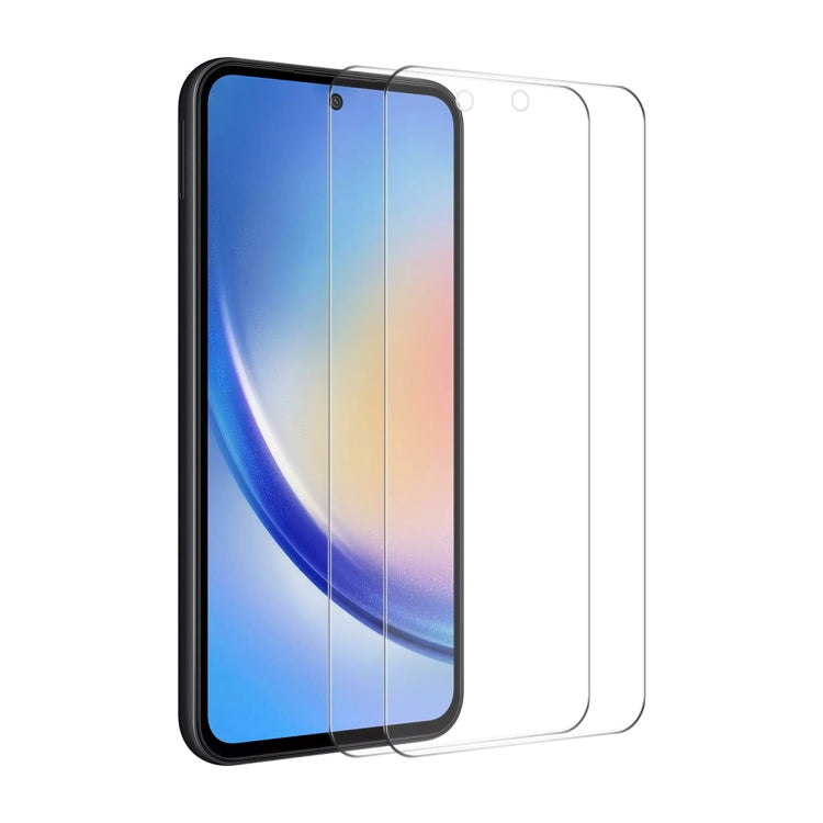Pellicola vetro temperato 2 pezzi per Samsung Galaxy compatibili