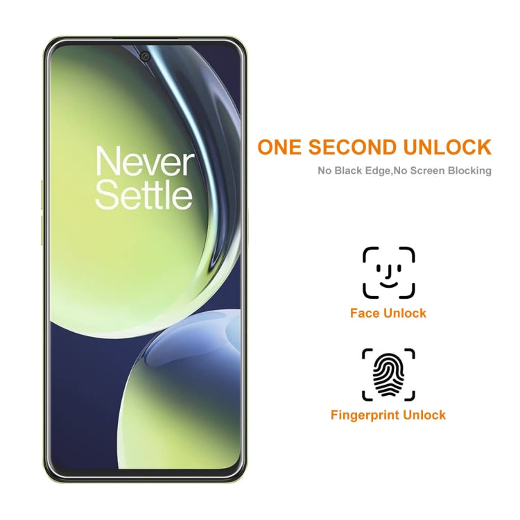 2 pezzi ENKAY 0.26mm 9H 2.5D Pellicola in vetro temperato ad alta alluminio-silicio, For OnePlus Nord CE 3 Lite, For OnePlus Nord CE3, For OnePlus Nord 3 / Nord N300