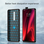Custodia in TPU in fibra di carbonio testurizzata spazzolata per Xiaomi Redmi K20 / K20 Pro, For Xiaomi Redmi K20 / K20 Pro