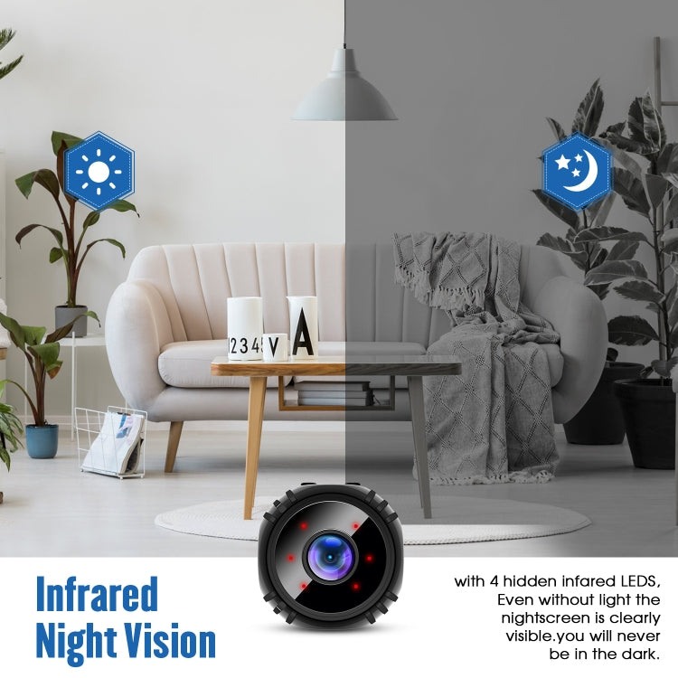 Mini videocamera W8 HD 1080P con visione notturna