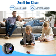 Mini videocamera W8 HD 1080P per visione notturna Batteria Video sorveglianza Wifi Smart Home Camera