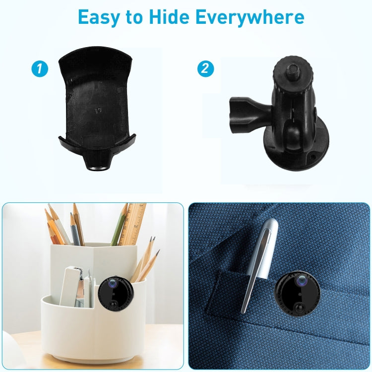 Telecamera WiFi 4K HD con visione notturna e controllo remoto