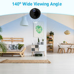 Telecamera WiFi 4K HD con visione notturna e controllo remoto