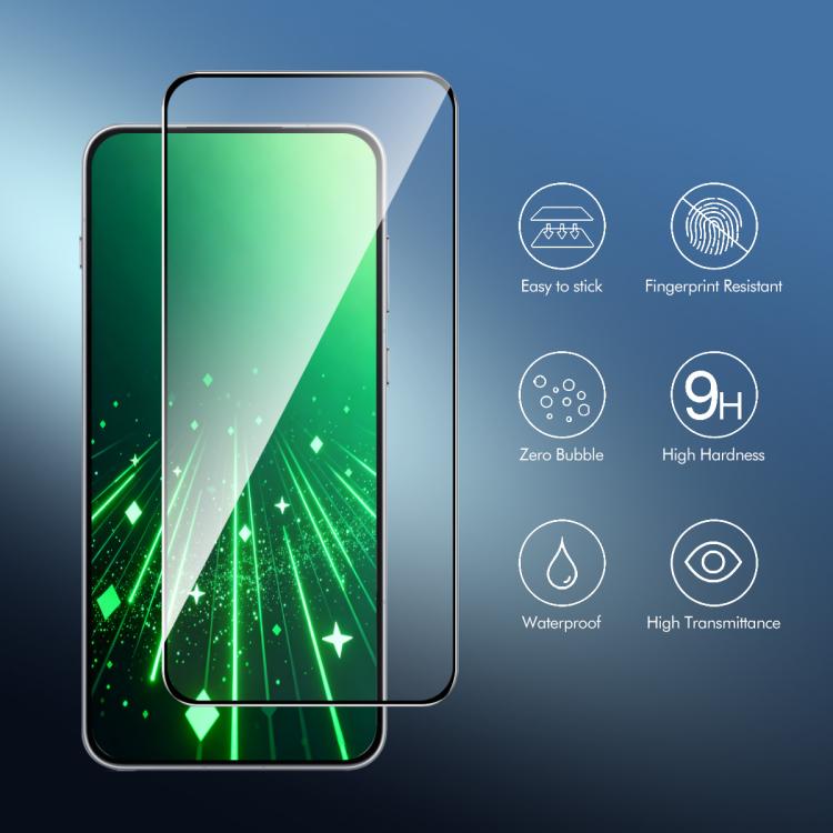 ENKAY Full Glue Pellicola per vetro temperato ad alto contenuto di alluminio e silicio, For Huawei nova 15 Max, For Huawei nova 14, For Huawei nova 13i, For Huawei Nova 13, For Huawei Pura 70, For Huawei Mate 60, For Huawei Nova 11i                    ...