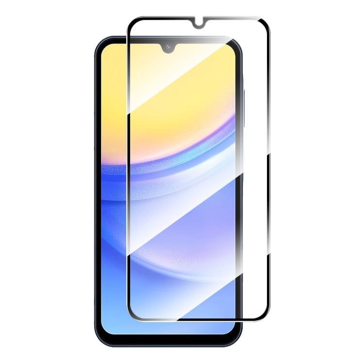 ENKAY Full Glue Pellicola per vetro temperato ad alto contenuto di alluminio e silicio, For Samsung Galaxy M04, For Galaxy A08 4G / 5G, For Galaxy A18 4G / 5G, For Samsung Galaxy F07 / M07 4G, For Samsung Galaxy F17 / M17 5G, For Samsung Galaxy A36 / A...