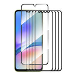 5 pezzi ENKAY Full Glue Pellicola in vetro temperato ad alto contenuto di alluminio e silicio, For Galaxy M47 5G, For Galaxy Z Fold8 5G Outer Screen, For Galaxy Z Fold8 Ultra 5G Outer Screen, For Galaxy Z Flip8 5G Outer Screen, For Galaxy A57 5G       ...