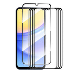 5 pezzi ENKAY Full Glue Pellicola in vetro temperato ad alto contenuto di alluminio e silicio, For Samsung Galaxy A36 / A56, For Samsung Galaxy F55 / M55 / C55, For Samsung Galaxy A35 / M35, For Samsung Galaxy F15 / M15, For Samsung Galaxy A15 4G / 5G ...