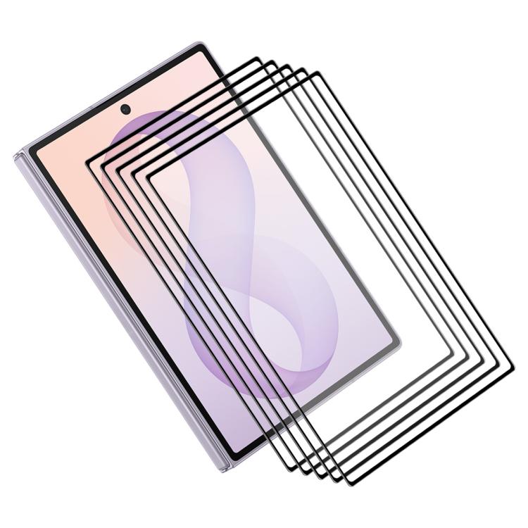 5 pezzi ENKAY Full Glue Pellicola in vetro temperato ad alto contenuto di alluminio e silicio, For Galaxy M47 5G, For Galaxy Z Fold8 5G Outer Screen, For Galaxy Z Fold8 Ultra 5G Outer Screen, For Galaxy Z Flip8 5G Outer Screen, For Galaxy A57 5G       ...