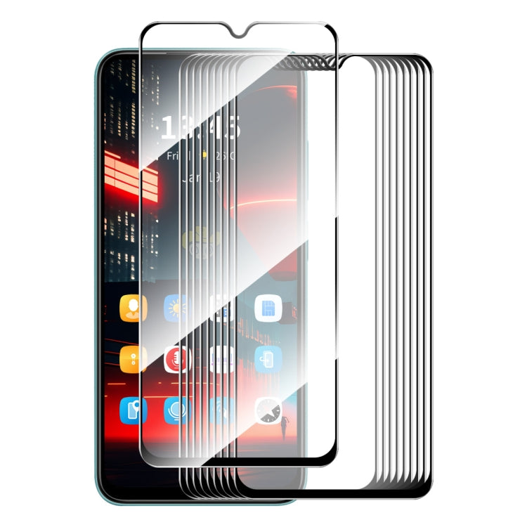 10pz ENKAY Full Glue Pellicola in vetro temperato ad alta alluminio-silicio, For Galaxy M47 5G, For Galaxy Z Fold8 5G Outer Screen, For Galaxy Z Fold8 Ultra 5G Outer Screen, For Galaxy Z Flip8 5G Outer Screen, For Galaxy A57, For Galaxy A37            ...