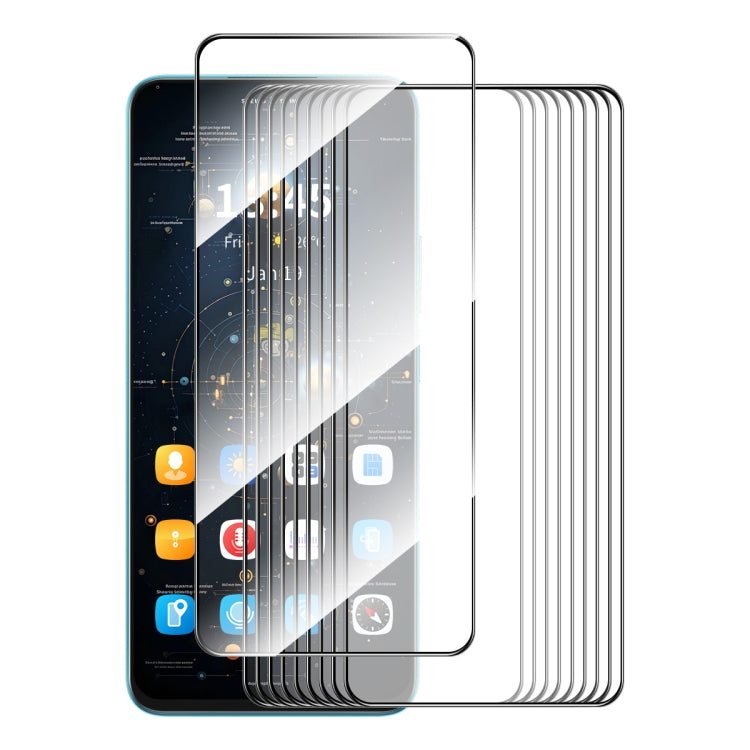 10pz ENKAY Full Glue Pellicola in vetro temperato ad alta alluminio-silicio, For Galaxy M47 5G, For Galaxy Z Fold8 5G Outer Screen, For Galaxy Z Fold8 Ultra 5G Outer Screen, For Galaxy Z Flip8 5G Outer Screen, For Galaxy A57, For Galaxy A37            ...
