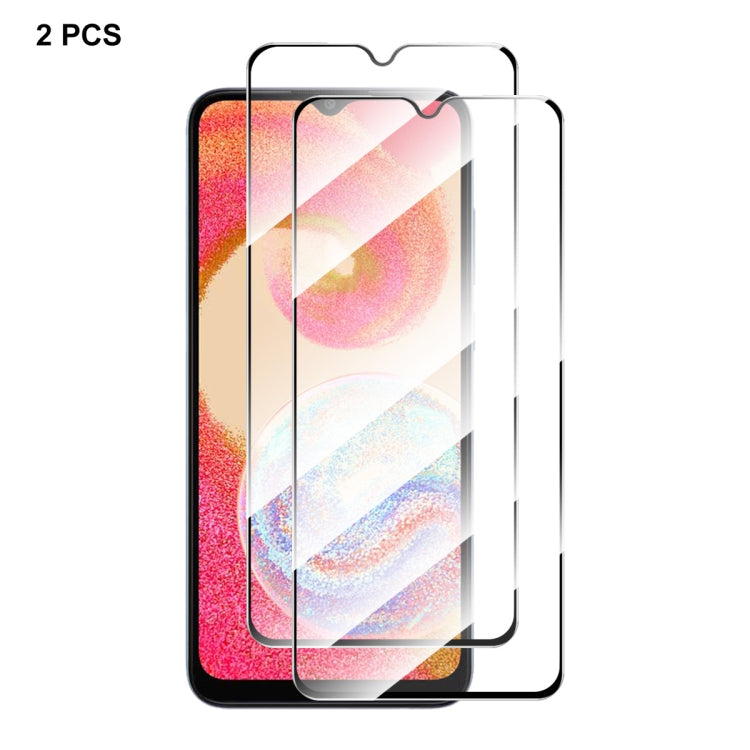 2 pezzi ENKAY Full Glue Pellicola in vetro temperato ad alto contenuto di alluminio e silicio, For Samsung Galaxy M04, For Galaxy A08 4G / 5G, For Galaxy A18 4G / 5G, For Galaxy F07 / M07 4G, For Galaxy F17 / M17 5G, For Samsung Galaxy A36 / A56       ...