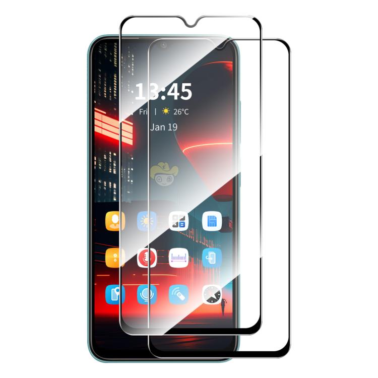 2 pezzi ENKAY Full Glue Pellicola in vetro temperato ad alto contenuto di alluminio e silicio, For Galaxy M47 5G, For Galaxy Z Fold8 5G Outer Screen, For Galaxy Z Fold8 Ultra 5G Outer Screen, For Galaxy Z Flip8 5G Outer Screen, For Galaxy A57 5G       ...