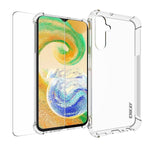 ENKAY Custodia per telefono antiurto in TPU trasparente con pellicola in vetro, For Smausng Galaxy M54, For Samsung Galaxy A25 5G, For Smausng Galaxy M14, For Samsung Galaxy S23 FE 5G, For Smausng Galaxy A24 5G, For Smausng Galaxy A34 5G               ...