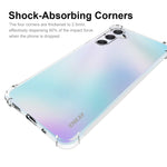 ENKAY Custodia per telefono antiurto in TPU trasparente con pellicola in vetro, For Smausng Galaxy M54, For Samsung Galaxy A25 5G, For Smausng Galaxy M14, For Samsung Galaxy S23 FE 5G, For Smausng Galaxy A24 5G, For Smausng Galaxy A34 5G               ...