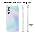 ENKAY Custodia per telefono antiurto in TPU trasparente con pellicola in vetro, For Smausng Galaxy M54, For Samsung Galaxy A25 5G, For Smausng Galaxy M14, For Samsung Galaxy S23 FE 5G, For Smausng Galaxy A24 5G, For Smausng Galaxy A34 5G               ...
