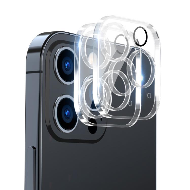 2 pezzi ENKAY Hat-Prince 9H Pellicola in vetro temperato per obiettivo della fotocamera posteriore, For iPhone 17e / 16e, For iPhone 17 Pro Max, For iPhone 17 Pro, For iPhone 17, For iPhone Air, For iPhone 16 Pro / 16 Pro Max, For iPhone 16 / 16 Plus  ...