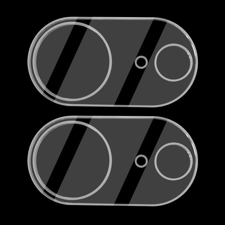 2 pezzi ENKAY Hat-Prince 9H Pellicola in vetro temperato per obiettivo della fotocamera posteriore, For iPhone 17e / 16e, For iPhone 17 Pro Max, For iPhone 17 Pro, For iPhone 17, For iPhone Air, For iPhone 16 Pro / 16 Pro Max, For iPhone 16 / 16 Plus  ...
