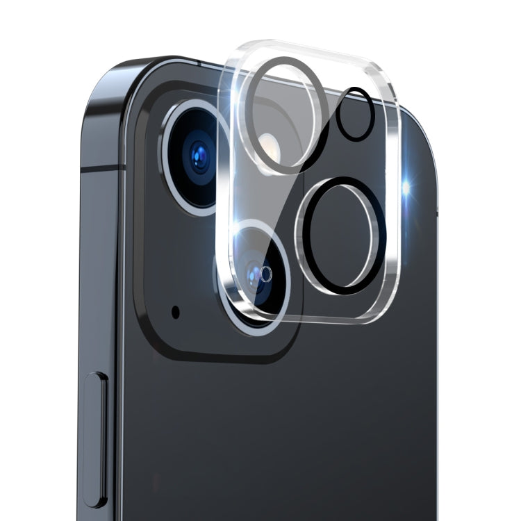 ENKAY Hat-Prince Black Ring 9H Obiettivo fotocamera posteriore Pellicola in vetro temperato, For iPhone 17 Pro Max, For iPhone 17 Pro, For iPhone 17, For iPhone Air, For iPhone 16 Pro / 16 Pro Max, For iPhone 16 / 16 Plus, For iPhone 15 Pro / 15 Pro Ma...