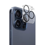 ENKAY Hat-Prince Black Ring 9H Obiettivo fotocamera posteriore Pellicola in vetro temperato, For iPhone 17 Pro Max, For iPhone 17 Pro, For iPhone 17, For iPhone Air, For iPhone 16 Pro / 16 Pro Max, For iPhone 16 / 16 Plus, For iPhone 15 Pro / 15 Pro Ma...
