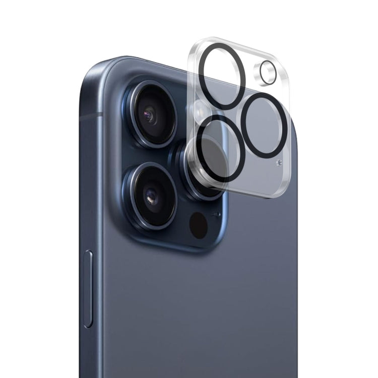 ENKAY Hat-Prince Black Ring 9H Obiettivo fotocamera posteriore Pellicola in vetro temperato, For iPhone 17 Pro Max, For iPhone 17 Pro, For iPhone 17, For iPhone Air, For iPhone 16 Pro / 16 Pro Max, For iPhone 16 / 16 Plus, For iPhone 15 Pro / 15 Pro Ma...