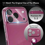 ENKAY Hat-Prince Black Ring 9H Obiettivo fotocamera posteriore Pellicola in vetro temperato, For iPhone 17 Pro Max, For iPhone 17 Pro, For iPhone 17, For iPhone Air, For iPhone 16 Pro / 16 Pro Max, For iPhone 16 / 16 Plus, For iPhone 15 Pro / 15 Pro Ma...