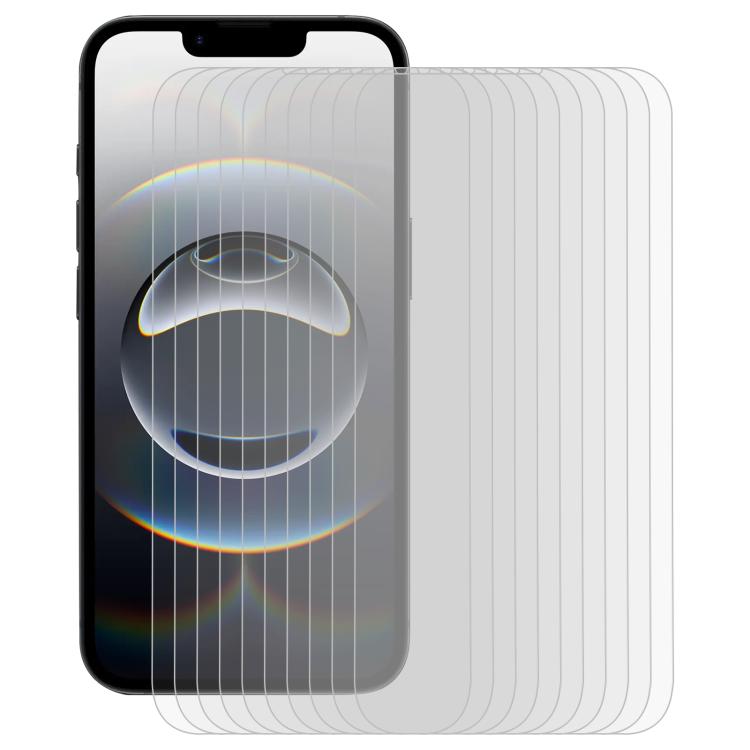 10 pz ENKAY 0.26mm 9H 2.5D Alta Alluminio-silicio Pellicola di Vetro Temperato, For iPhone 17e / 16e, For iPhone 16 Pro Max, For iPhone 16 Pro, For iPhone 16 Plus, For iPhone 16, For iPhone 15 Pro Max, For iPhone 15 Pro, For iPhone 15 Plus, For iPhone 15