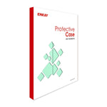 ENKAY Tri-fold Custer Custodia Smart con fondo in TPU in pelle con slot per penna, For Samsung Galaxy Tab S9