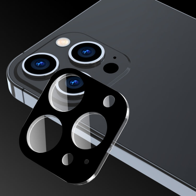 2 pezzi ENKAY Hat-Prince 9H Pellicola in vetro temperato per obiettivo della fotocamera posteriore, For iPhone 16 Pro / 16 Pro Max, For iPhone 16 / 16 Plus, For iPhone 15 Pro / 15 Pro Max, For iPhone 15 / 15 Plus