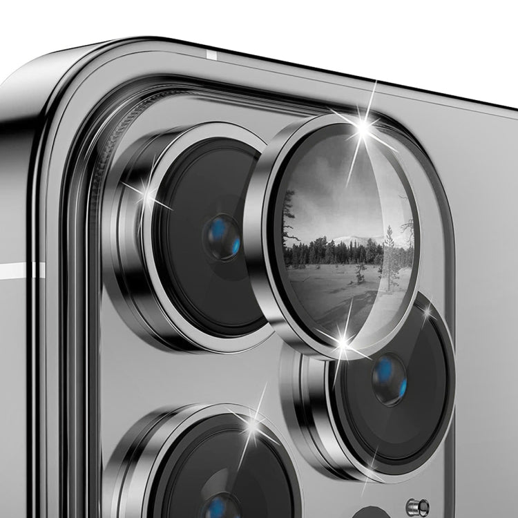 ENKAY AR Obiettivo per fotocamera antiriflesso Pellicola completa in vetro, For iPhone 15 Pro / 15 Pro Max