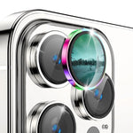 ENKAY AR Obiettivo per fotocamera antiriflesso Pellicola completa in vetro, For iPhone 15 Pro / 15 Pro Max