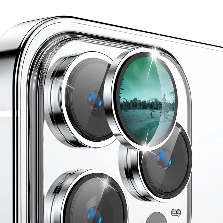 ENKAY AR Obiettivo per fotocamera antiriflesso Pellicola completa in vetro, For iPhone 15 Pro / 15 Pro Max
