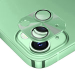 ENKAY Pellicola copriobiettivo in vetro temperato in lega di alluminio, For iPhone 15 / 15 Plus