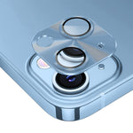 ENKAY Pellicola copriobiettivo in vetro temperato in lega di alluminio, For iPhone 15 / 15 Plus