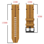 Cinturino per orologio in pelle da 22 mm, For Garmin Fenix E 47mm, For Garmin Fenix 8 MIP 47mm, For Garmin Fenix 8 AMOLED 47mm, For Garmin Fenix 7 Pro 47mm, For Garmin Epix Pro 47mm, For Garmin MARQ Athlete Gen 2, For Garmin MARQ Commander             ...