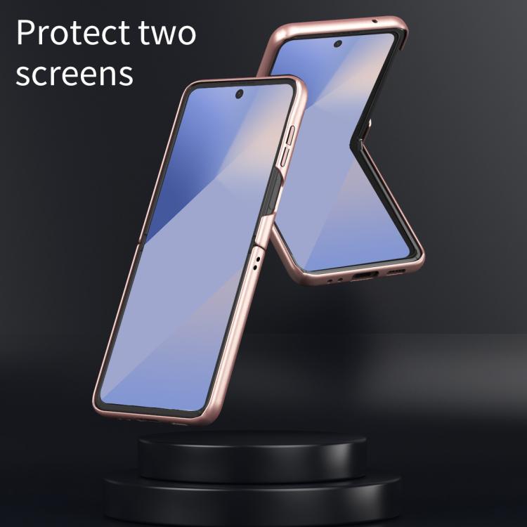 Custodia per telefono antiurto all-inclusive galvanica Skinfeel, For Galaxy Z Flip8 5G, For Galaxy Z Fold6  5G