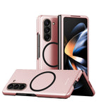 Custodia per telefono protettiva antiurto magnetica Skin Feel, For Galaxy Z Fold8 Ultra 5G, For Galaxy Z Fold7, For Galaxy Z Fold6, For Galaxy Z Fold5 5G