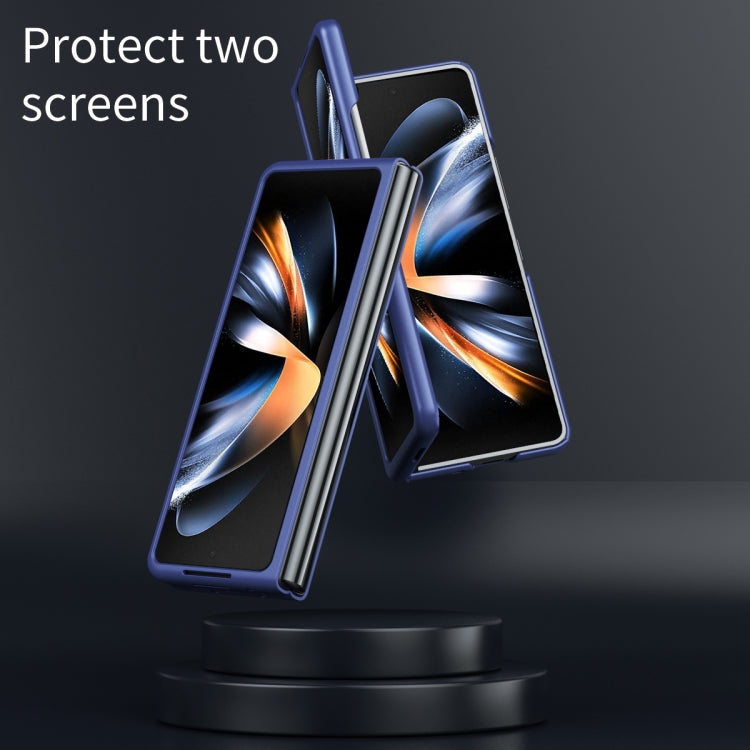 Custodia per telefono protettiva antiurto magnetica Skin Feel, For Galaxy Z Fold8 Ultra 5G, For Galaxy Z Fold7, For Galaxy Z Fold6, For Galaxy Z Fold5 5G