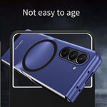 Custodia per telefono protettiva antiurto magnetica Skin Feel, For Galaxy Z Fold8 Ultra 5G, For Galaxy Z Fold7, For Galaxy Z Fold6, For Galaxy Z Fold5 5G