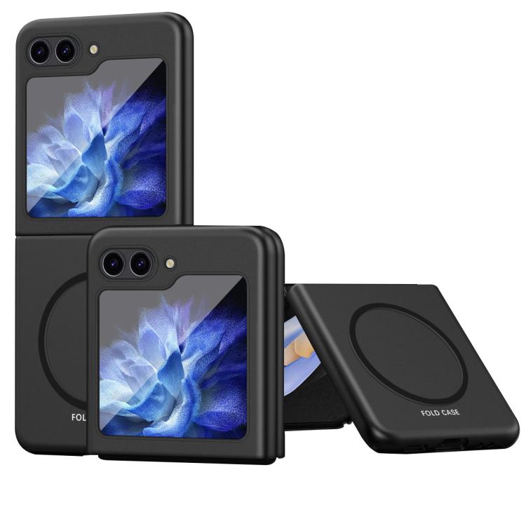 Custodia per telefono protettiva antiurto magnetica Skin Feel, For Samsung Galaxy Z Flip7 5G, For Samsung Galaxy Z Flip6 / Flip7 FE, For Samsung Galaxy Z Flip5 5G