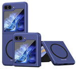 Custodia per telefono protettiva antiurto magnetica Skin Feel, For Samsung Galaxy Z Flip7 5G, For Samsung Galaxy Z Flip6 / Flip7 FE, For Samsung Galaxy Z Flip5 5G
