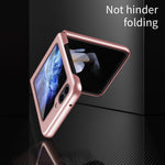 Custodia per telefono protettiva antiurto magnetica Skin Feel, For Samsung Galaxy Z Flip7 5G, For Samsung Galaxy Z Flip6 / Flip7 FE, For Samsung Galaxy Z Flip5 5G