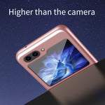 Custodia per telefono protettiva antiurto magnetica Skin Feel, For Samsung Galaxy Z Flip7 5G, For Samsung Galaxy Z Flip6 / Flip7 FE, For Samsung Galaxy Z Flip5 5G