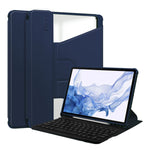 ENKAY Smart Case in pelle TPU con rotazione a 360 gradi con tastiera wireless, For Samsung Galaxy Tab S9