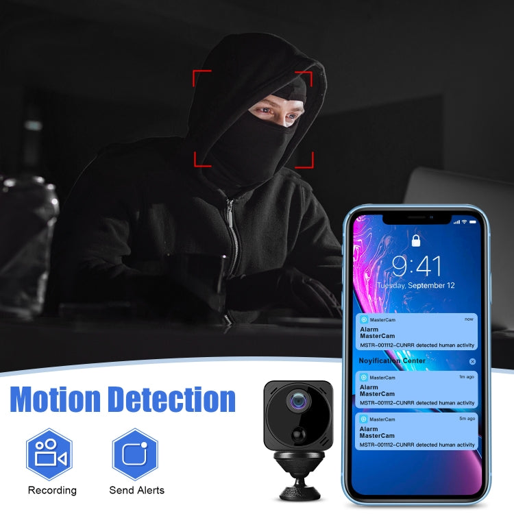R8 Mini Webcam HD con visione notturna e controllo remoto